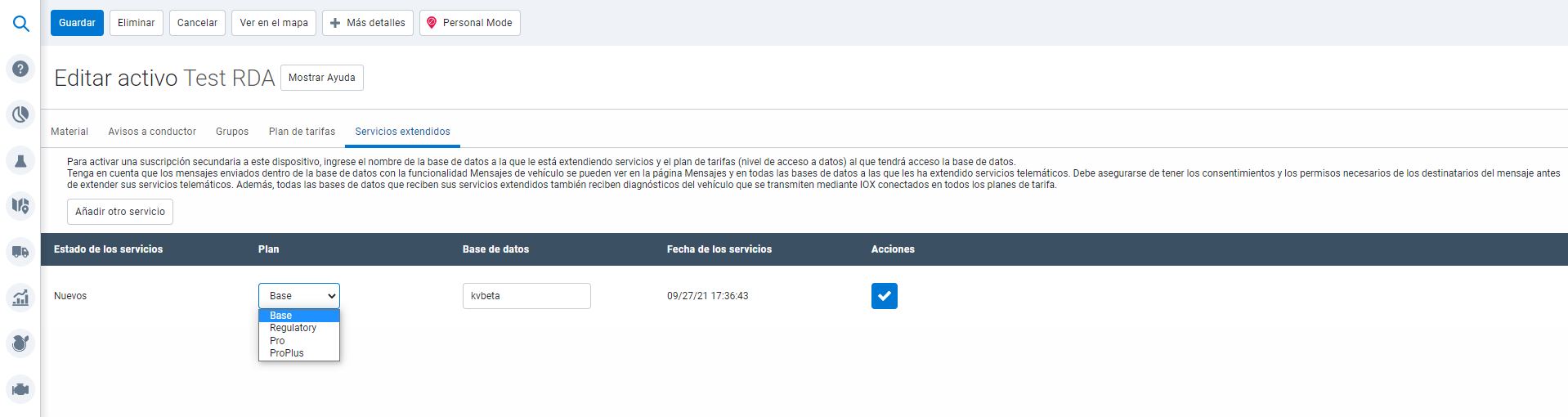 servicios extensibles